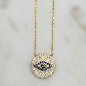 Elegant Evil Eye Necklace